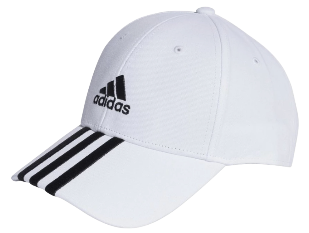 Adidas 3 Stripes White Cap - HypeCulture