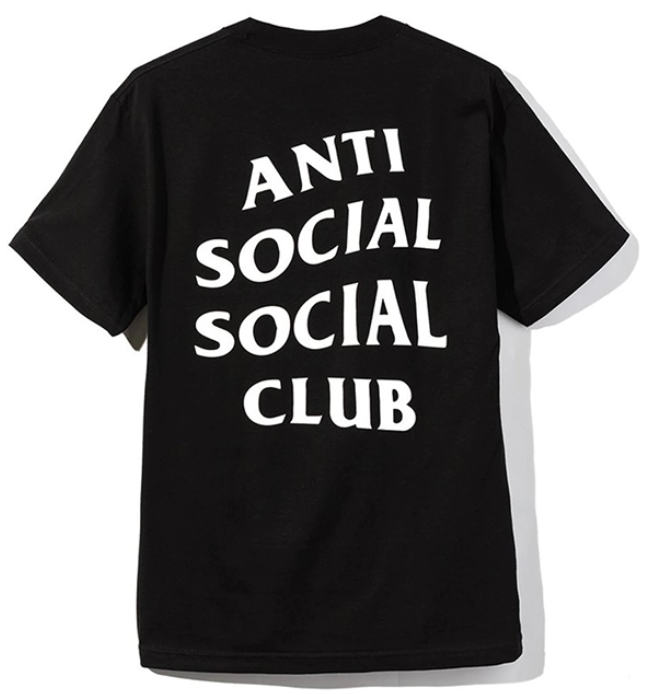 Anti Social Social Club Black T-shirt