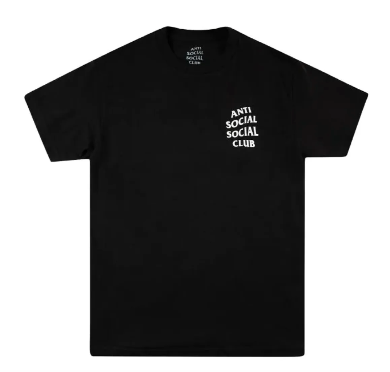 Anti Social Social Club Black T-shirt - HypeCulture