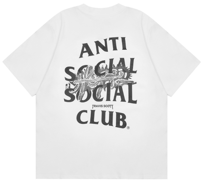 Anti Social Social Club White x Travis T-shirt